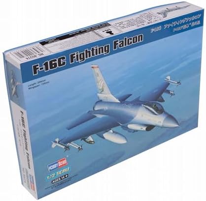 Hobby Boss F-16C Fighting Falcon Airplane Model Building Kit Hobby Boss