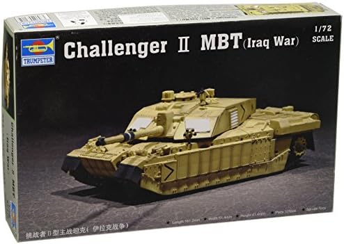 Trumpeter 1/72 British Challenger II Iraq Main Battle Tank Faller