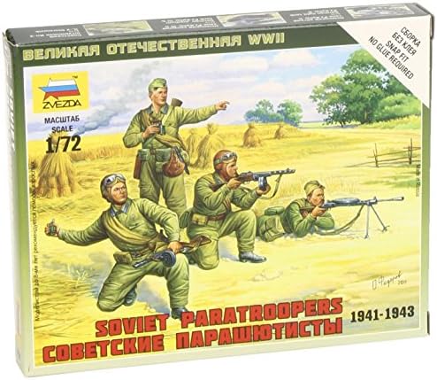 Zvezda 1/72 Soviet Paratroops Zvezda