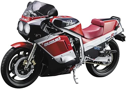 Hasegawa HA21741 1:12 Suzuki GSX-R750(G) (Gr71G) Red-Blue Colour Model Kit, Molded Color ハセガワ