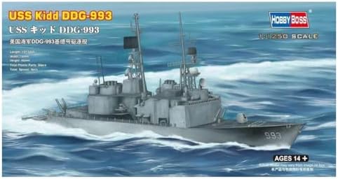 Hobby Boss USS Kidd DDG-993 Boat Model Building Kit Hobby Boss