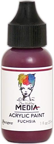 Ranger MDQ54009 Heavy Body Acrylic Paint 1oz Fuchsia Ranger