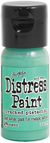 Ranger TDF50179 Distress Paint Flip Cap, 1 oz, Cracked Pistachio Ranger