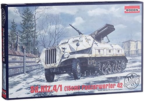 Roden Sd.Kfz. 4/1 Panzerwerfer 42 Military Vehicle Model Kit Roden