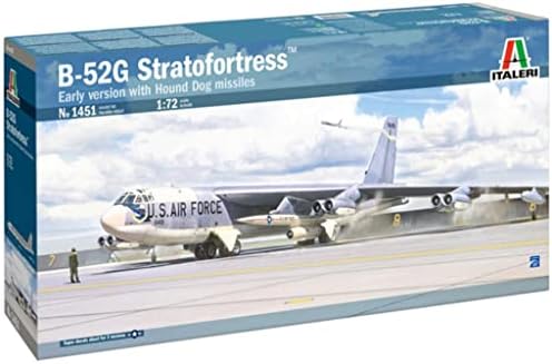 Italelli IT1451 1/72 Boeing B-52G Stratofortress Initial w/Hound Dog Missile Italeri