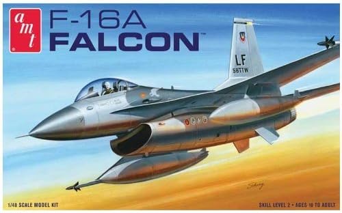 Round2 AMT820/12 Aircraft 1/48 °F16 A Falcon Fighter Jet Amt