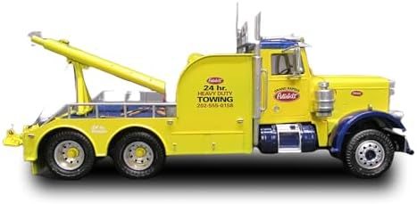 AMT Peterbilt 359 Wrecker Model Kit - 1/25 Scale Buildable Tow Truck for Kids and Adults (AMT1133) Amt