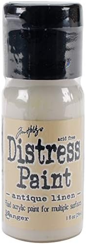 Ranger TDF52906 Distress Paint Flip Top 1Oz-Antique Linen Ranger