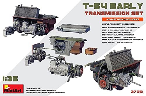 Miniart 37051-1/35 T-54 Early Transmission Set Scale Model kit Military MiniArt