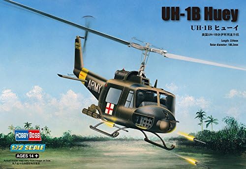 Hobby Boss UH-1B Huey Helicopter Model Building Kit Hobby Boss