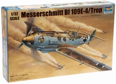 Trumpeter 1/32 Messerschmitt Bf109E4/Trop German Fighter Model Kit Trumpeter