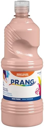 Prang Ready-to-Use Tempera Paint, Peach, 32 Oz., 1 Count Prang