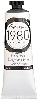 Gamblin 1980 Oil Mars Black 37Ml Gamblin