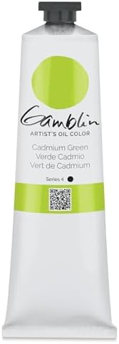 Gamblin Oil Color Cadmium Green 150 ml tube Gamblin