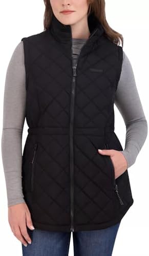 Nautica Women's Quilted Puffer Vest (Black, Small) Nautica