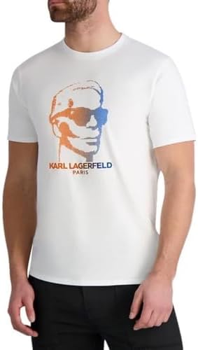 KARL LAGERFELD Men's Soft Cotton Everyday Sportswear T-Shirt Karl Lagerfeld