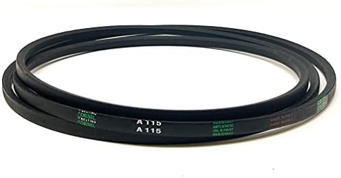 A115 Classic Wrapped V-Belt 1/2in x 117in Outside Circumference Diesel