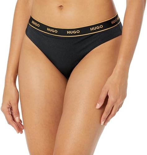 HUGO Women's Standard Classic Swim Bottoms with Sparkling Thread Detail Hugo