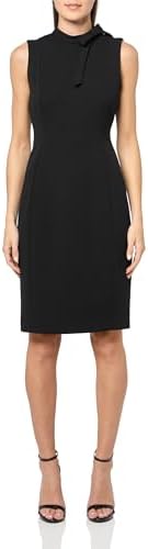 Calvin Klein Women's Sleeveless Scuba Crepe Dress Calvin Klein