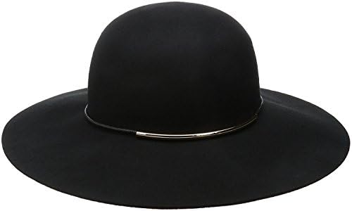 Nine West Womens Felt Floppy Hat With Metal Tube Nine West