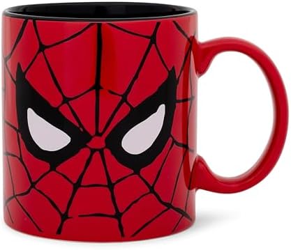 Silver Buffalo Marvel Avengers Comics Grid Jumbo Ceramic Coffee Mug, 20-Ounces Silver Buffalo