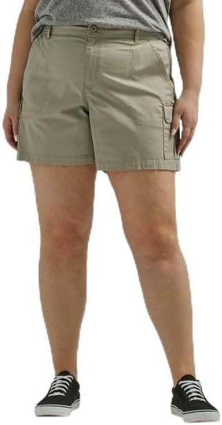 Lee Women's 5" Cargo Short (Mushroom - 22) Lee