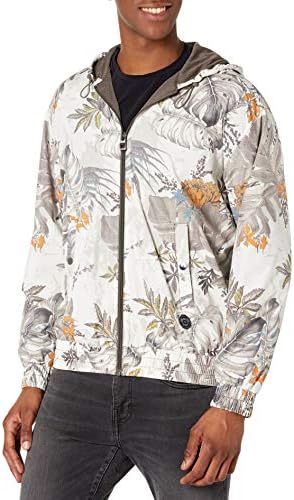 GUESS Men's Riot Floral Camo Jacket Guess