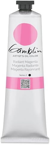 Gamblin Artist Oil Color - Radiant Magenta - 150 ml Tube Gamblin