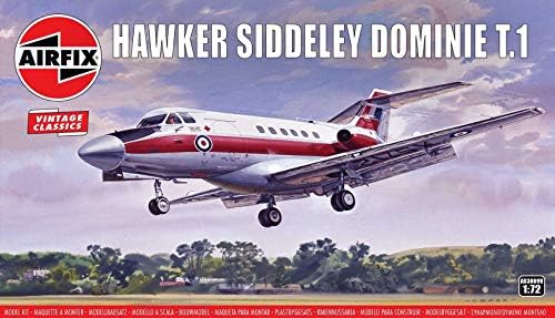 Airfix Vintage Classics Hawker Siddeley Dominie T.1 1:72 Military Aviation Plastic Model Kit A03009V Airfix