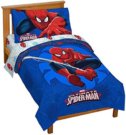 Jay Franco Comics Avengers Good Guys 4 Piece Twin Bed Set (Offical Marvel Product) Jay Franco