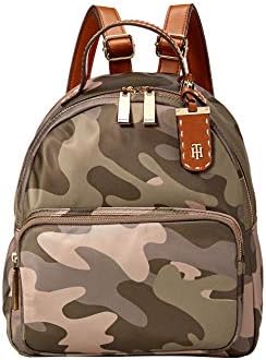 Tommy Hilfger Women’s Julia Backpack, Green Camo, One Size Tommy Hilfiger