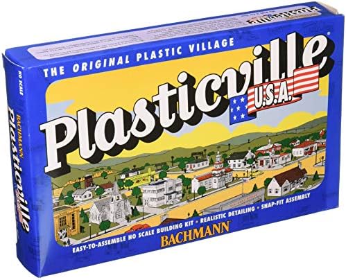 Bachmann Trains - PLASTICVILLE U.S.A. BUILDINGS – CLASSIC KITS - CATHEDRAL - HO Scale Bachmann