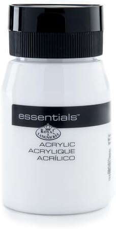 Royal & Langnickel Essentials(TM) Acrylic Paint Jar 16oz, Titanium White Royal & Langnickel