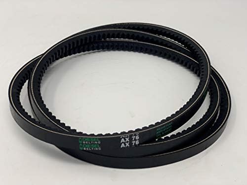 AX76 Classic Cogged V-Belt 1/2 x 78in Outside Circumference Diesel