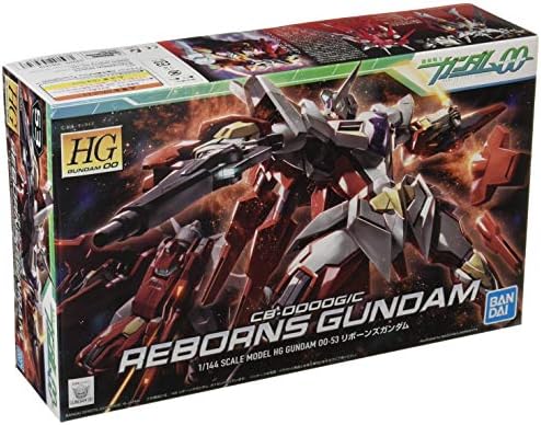 Bandai 5057934 Hg00 Reborns Gundam 1/144 Model Kit BANDAI SPIRITS