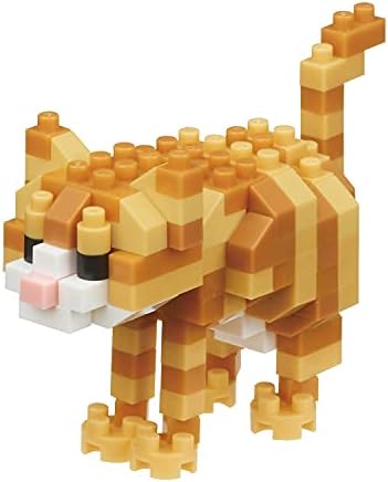 Конструктор Nanoblock - Попугай ару синий и жёлтый, набор для сборки из 140 деталей, уровень сложности 2 для детей от 8 лет Nanoblock