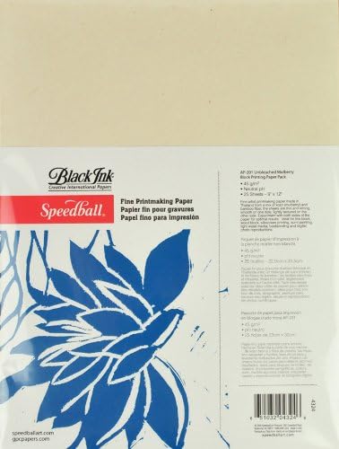 Speedball Fine Printmaking Paper 9"X12" 25/Pkg Speedball