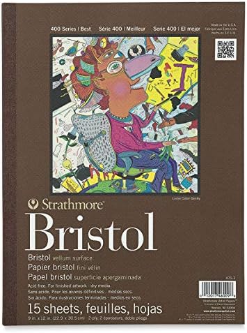 Strathmore 400 Series 2ply Vellum Bristol - 9x12 Strathmore