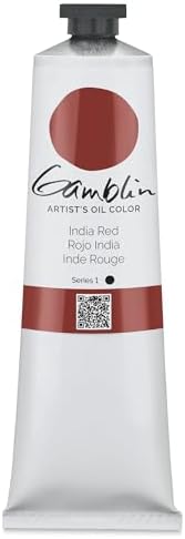 Gamblin Artist Oil Color - Indian Red - 150 ml Tube Gamblin