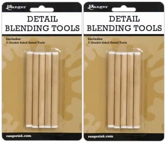 Ranger Ink Bundle- Detail Blending Tools 2 Packs of 5 Each- ibt62172 Ranger