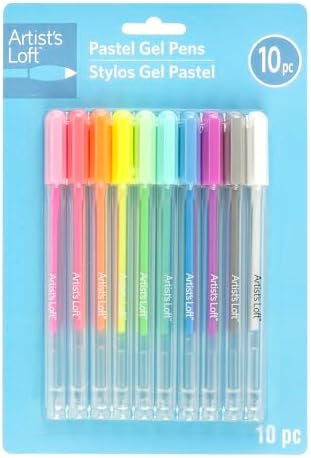 Artist's Loft Pastel Gel Pen Set 10pc Artist's Loft