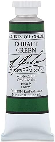 M. Graham & Co. GRM-11-095 Oil Paint, Cobalt Green M. Graham & Co.