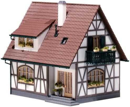 Faller 130257 One Family House with Trim HO Scale Building Kit Faller