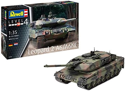 Revell GmbH Revell 03281 1:35 Leopard 2A6/A6NL Plastic Model Kit Revell