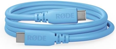 RØDE SC27 SuperSpeed USB-C to USB-C Cable for Fast Data Transfer up to 5Gbps and 60W Power Supply (2m, Black) Rode