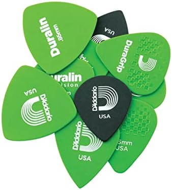 Медиаторы D'Addario Duralin: набор из 10 различных форм для отличного сцепления и средней жесткости Planet Waves