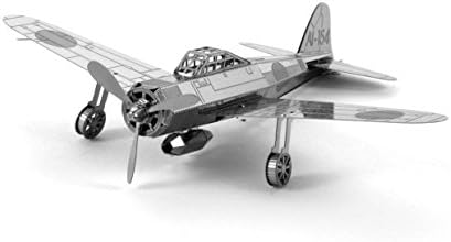 Metal Earth Mitsubishi Zero Fighter Airplane 3D Metal Model Kit Fascinations Metal Earth