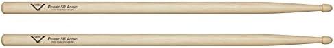 Vater Power 5B Hickory Drum Sticks with Acorn Tip, Pair Vater