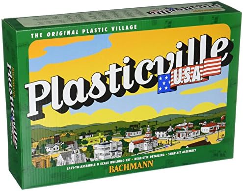 Bachmann Trains - PLASTICVILLE U.S.A. BUILDINGS – CLASSIC KITS - TWO-STORY HOUSE - O Scale Bachmann