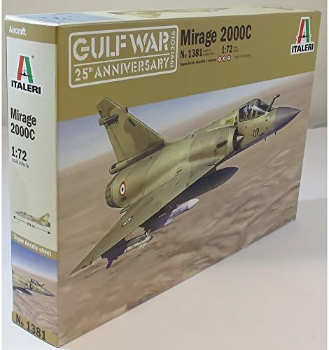 Italeri 1381 – Mirage 2000 °C 1: 72 Vehicles Italeri